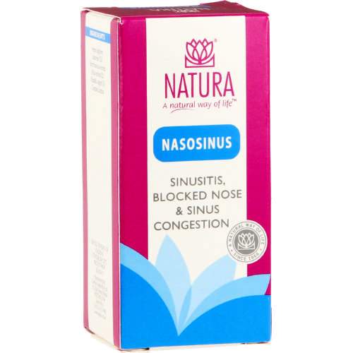 Natura Nasosinus Sinusitis Blocked Nose & Sinus Congestion 30 Capsules