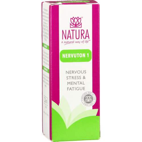 Natura Nervuton 1 Nervous Stress & Mental Fatigue Drops 25ml
