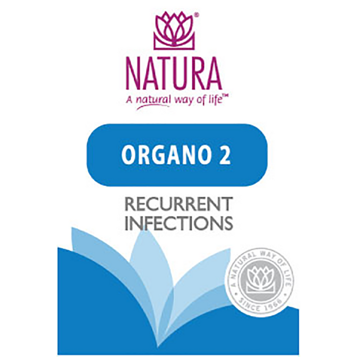 Natura Organo 2 For Recurrent Infections Drops 25ml