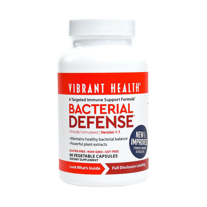 Natural Vibrance Bacterial Defense - Nature's Targeted Antibiotic 60 Capsules