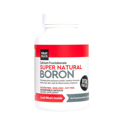 Natural Vibrance Super Natural Boron 60 Capsules