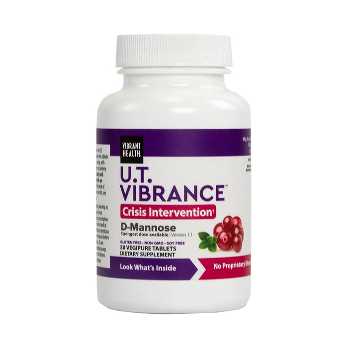 Natural Vibrance U.T Vibrance - mannose & botanicals 50 Tablets