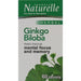 Naturelle Ginkgo Biloba 60 Tablets