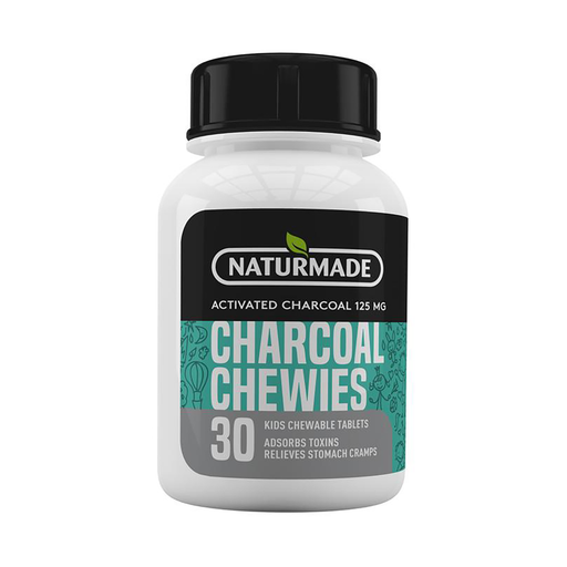 Naturmade Charcoal Chewies 30 Chewables Tablets