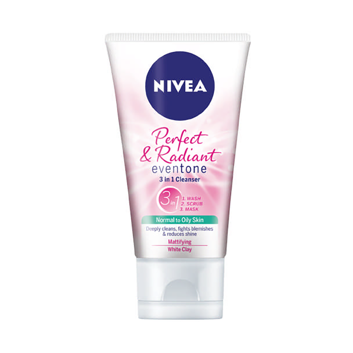 Nivea Perfect & Radiant 3in1 Cleanser 50ml Med365