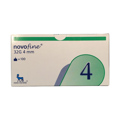 NovoFine Needles 32g x 4mm 100 Needles