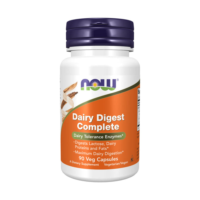 Now Dairy Digest Complete 90 Veggie Capsules