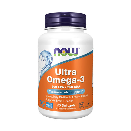 Now Ultra Omega 3 Fish Oil 90 Softgel Capsules