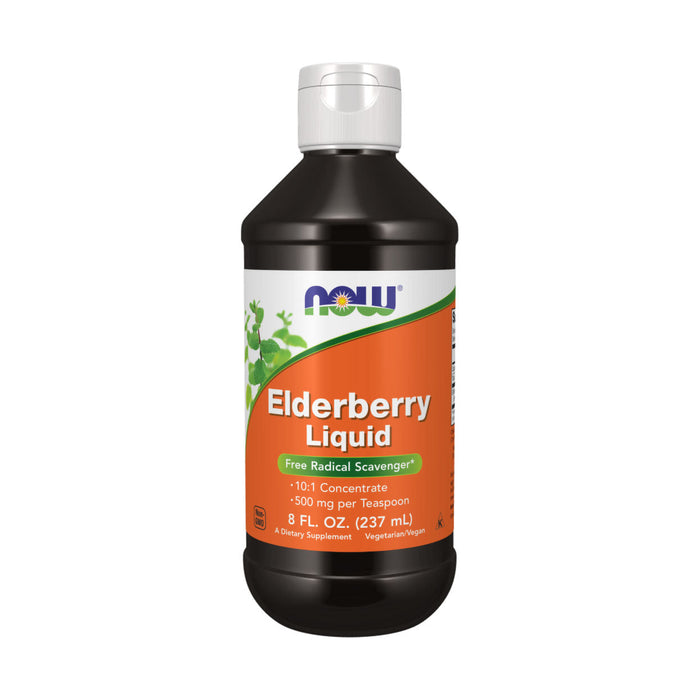 Now Elderberry Liquid 500mg 237ml