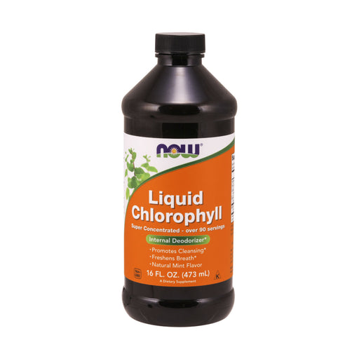 Now Liquid Chlorophyll & Mint 16oz