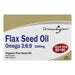 Omega Select Flaxseed Oil Omega 180 Softgel Capsules