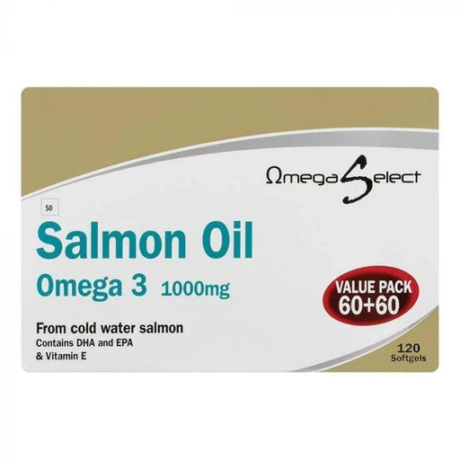 Omega Select Salmon 1000mg 120's Softgel Capsules