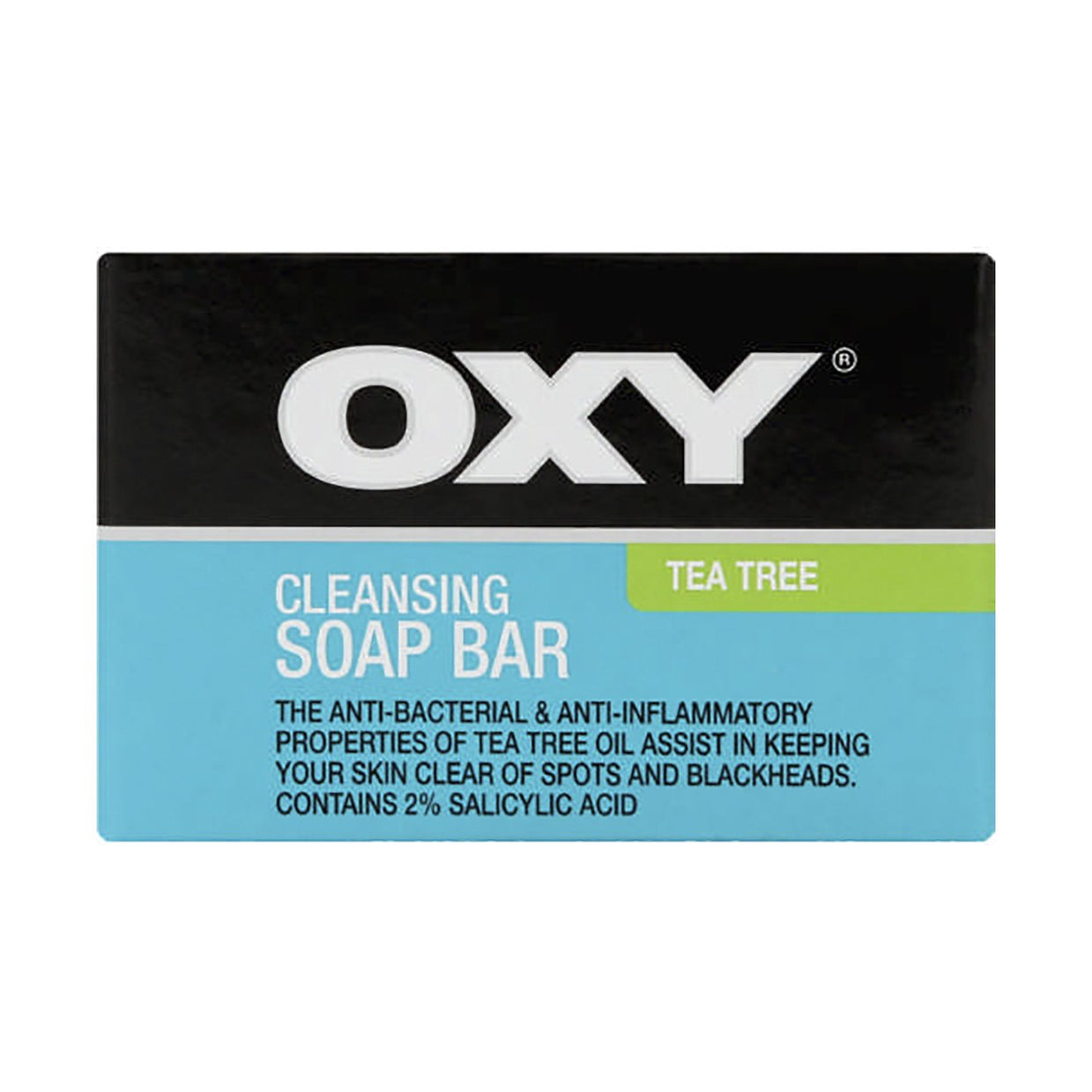 Oxy Cleansing Soap Bar Tea Tree 75g Med365