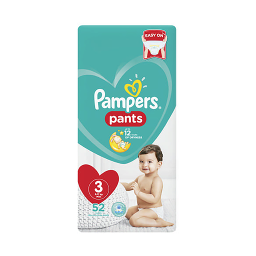 Pampers Active Baby Pants Value Pack Size 3 52 Pants