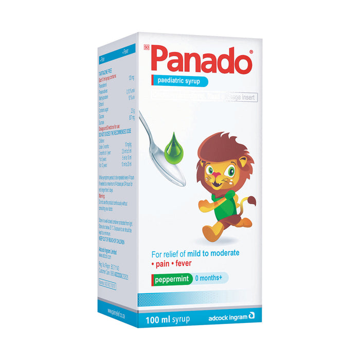 Panado Paediatric Peppermint Syrup 100ml