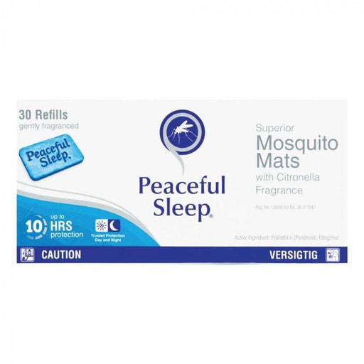 Peaceful Sleep Mosquito Mats 48g 30 Refills