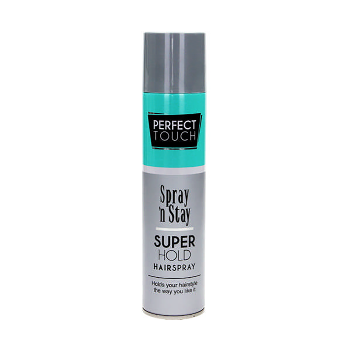 Perfect Touch Spray 'n Stay Super Hold Hairspray 250ml