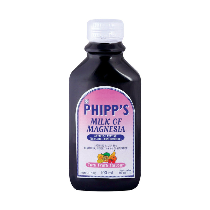 Phipp's Milk Of Magnesia Tutti Frutti 100ml
