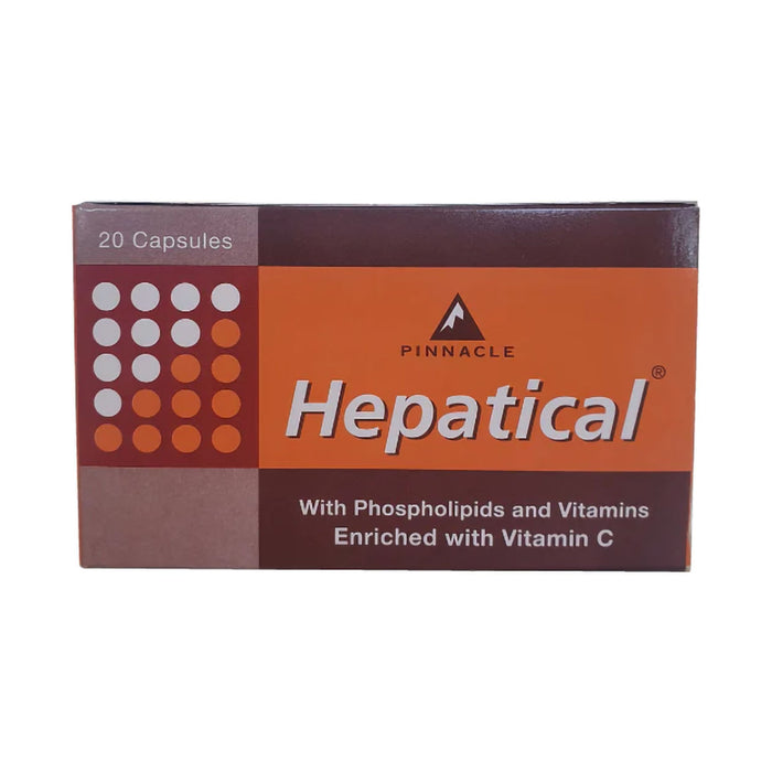 Pinnacle Hepatical 20 Capsules