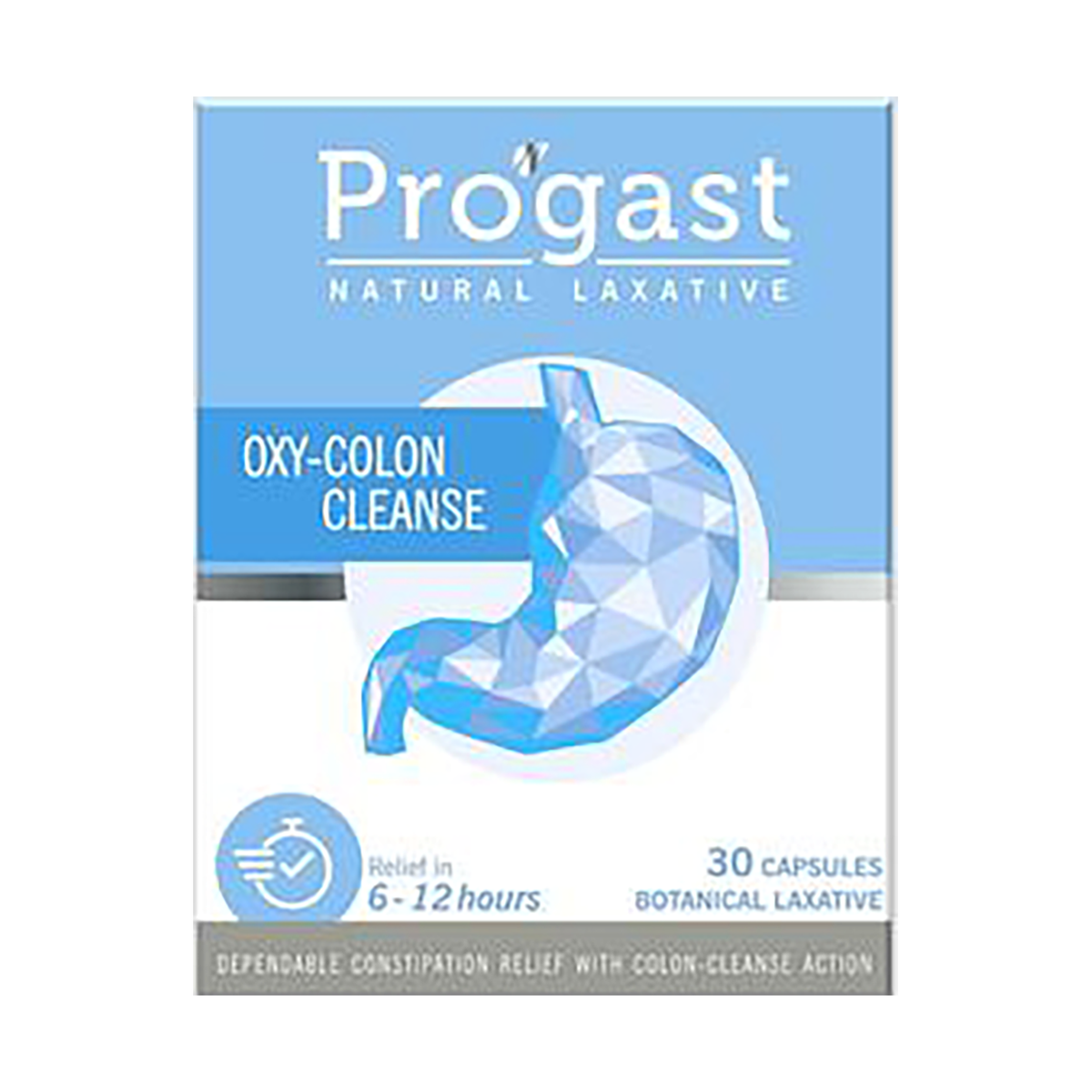 Progast Oxy-Colon Clean 30 Capsules - Med365
