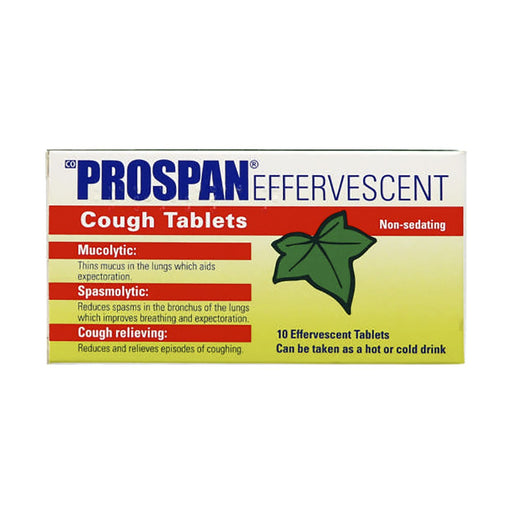 Prospan Effervescent Cough Tablets 10 Effervescent Tablets