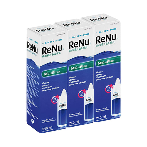 ReNu MultiPlus Solution 240ml 3 Pack