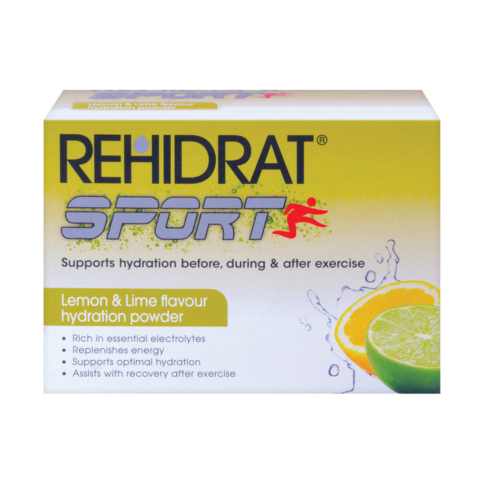 Rehidrat Sport Electrolyte Mixture Lemon & Lime 6 Sachets