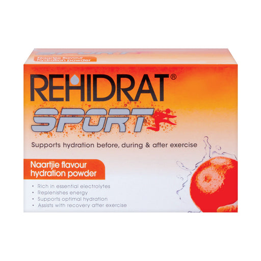 Rehidrat Sport Electrolyte Mixture Naartjie 6 Sachets