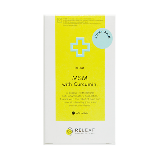 Releaf MSM with Curcumin 60 Tablets