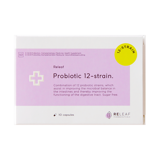 Releaf Probiotic 12-strain 10 Capsules