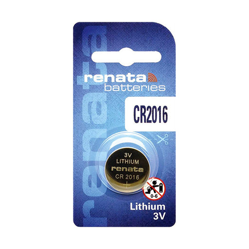 Renata Lithium Battery CR2016 3V SM Watch