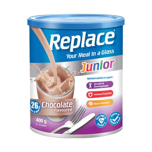 Replace Junior Shake Chocolate 400g