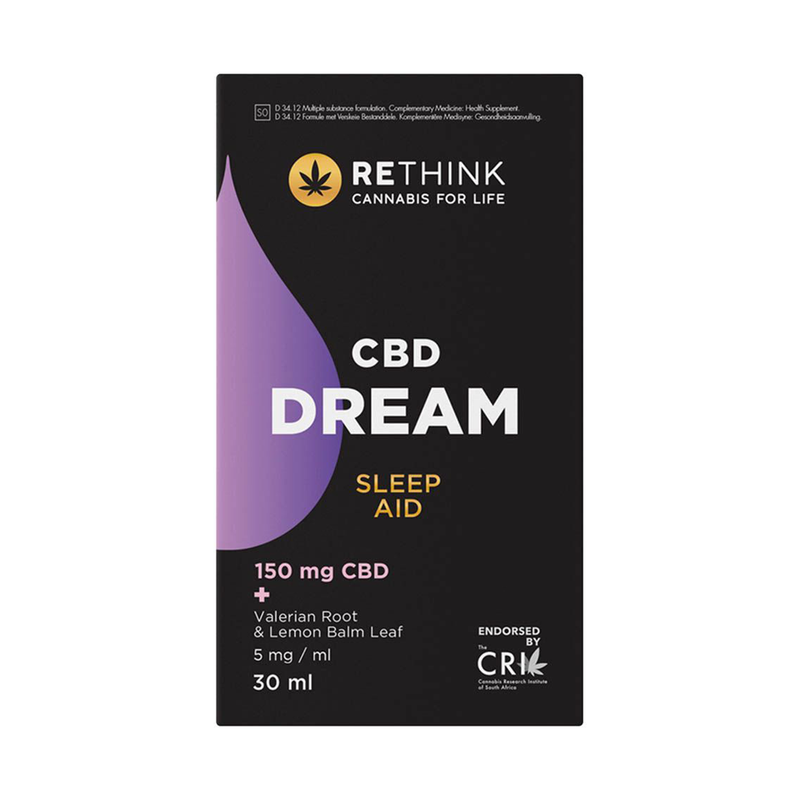 Rethink CBD Dream Oil 150mg 30ml - Med365