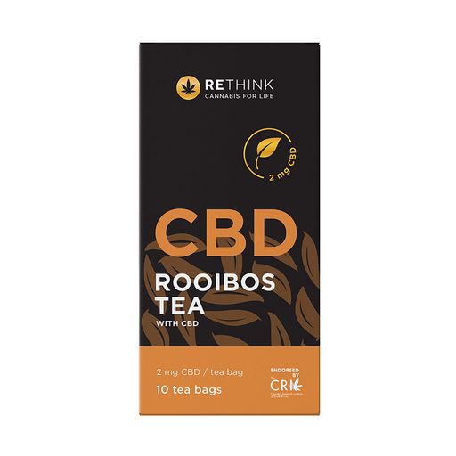 Rethink CBD Pure Rooibos Tea 2mg 10 Tea Bags