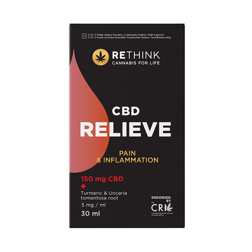 Rethink CBD Relieve Oil 150mg 30ml