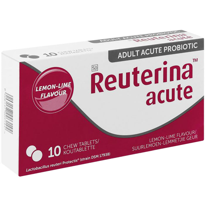 Reuterina Acute Intestinal Health Probiotic 10 Chew Tablets