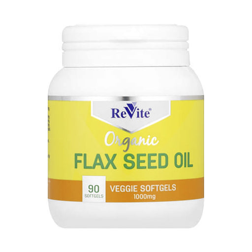 Revite Flaxseed 1000mg 30 Softgels Capsules