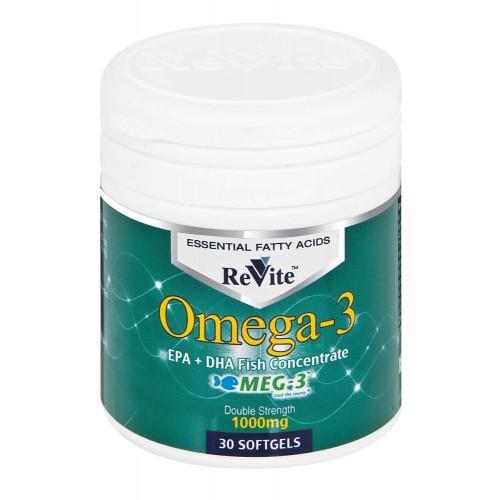 Revite Omega 3 1000mg 30 Capsules Med365