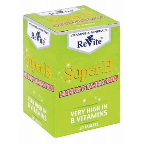 Revite Super B Energy Injection 30 Tablets