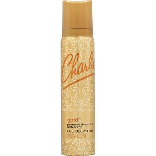 Revlon Charlie Gold Body Perfumed Deodorant Spray 90ml
