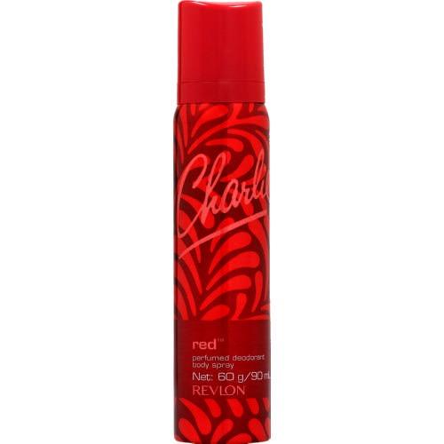 Revlon Charlie Perfumed Deodorant Body Spray Red 90ml