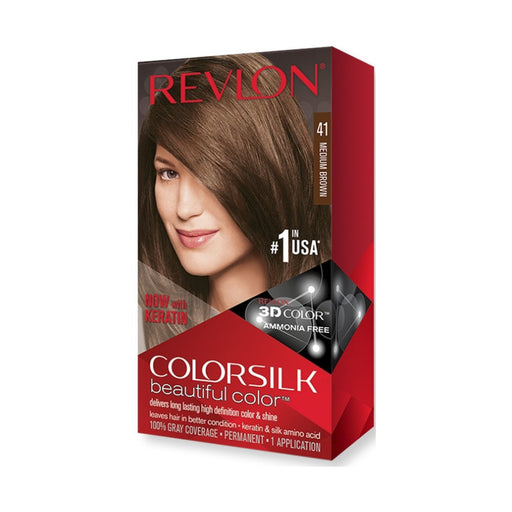 Revlon ColorSilk Beautiful Color Medium Brown 41
