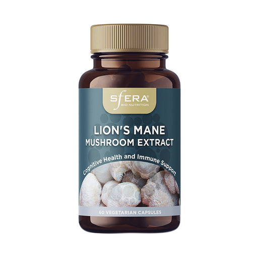 Sfera Lion's Mane Mushroom Extract 60 Veggie Capsules