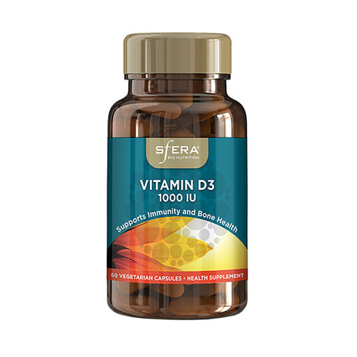 Sfera Vitamin D3 1000 I.U. with MCT 60 Veggie Capsules