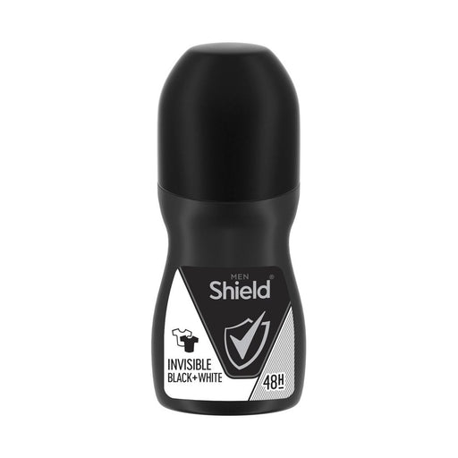 Shield Men Antiperspirant Roll On Invisible For Black + White 50ml