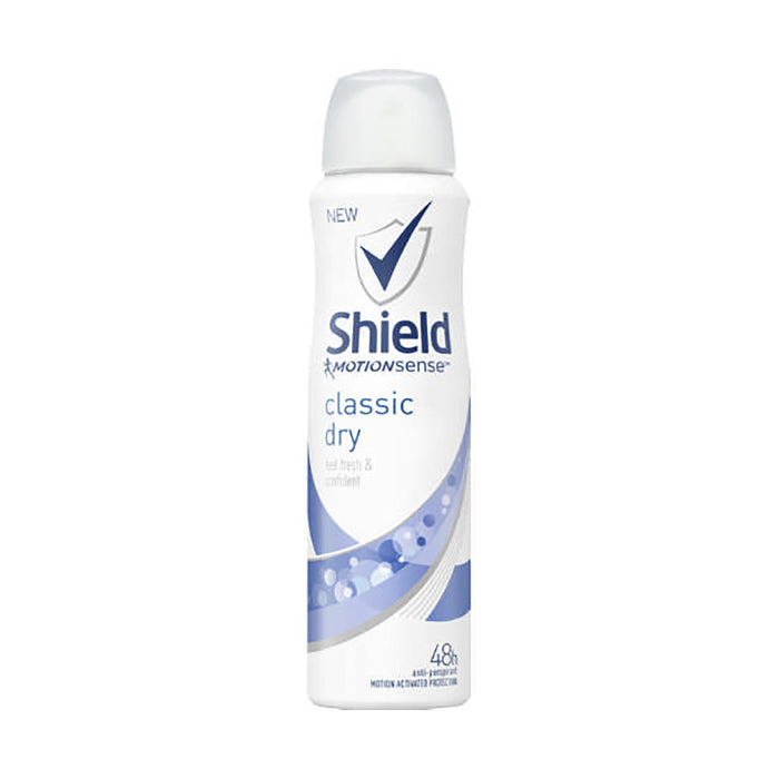 Shield Women Antiperspirant Aerosol Classic Dry 150ml