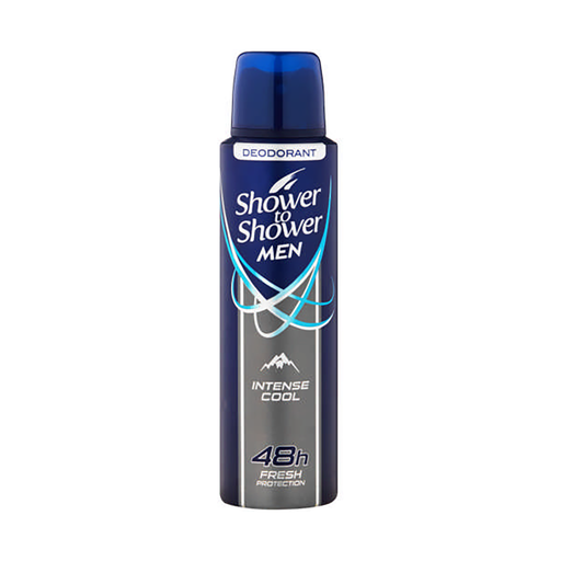 Shower To Shower Mens Deodorant Intense Cool 150ml