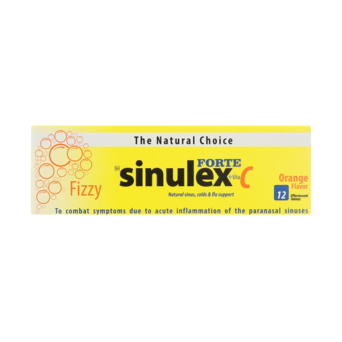 Sinulex Forte 12 Effervescent Tablets - Med365