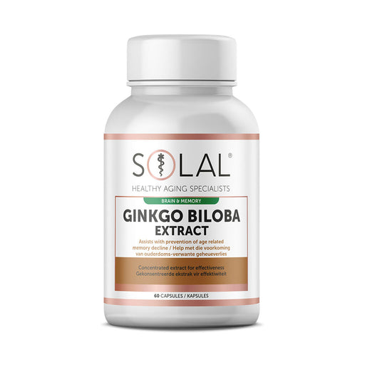 Solal Ginkgo Biloba Extract 60 Capsules