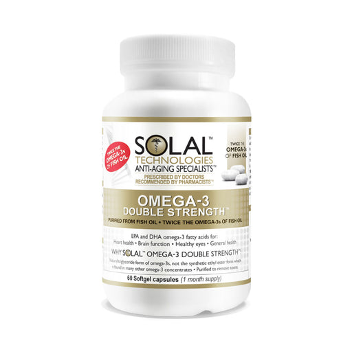 Solal Omega 3 Double Strength 60 Capsules